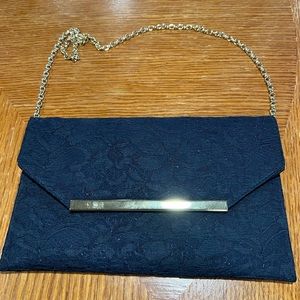 Limited Fancy Navy Purse